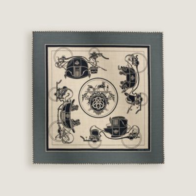 Les Bassets scarf 45 - Blue | Hermès Hong Kong SAR